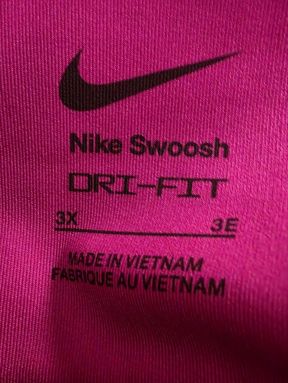 Nike Hot Pink Racerback Athletic Sports Bra